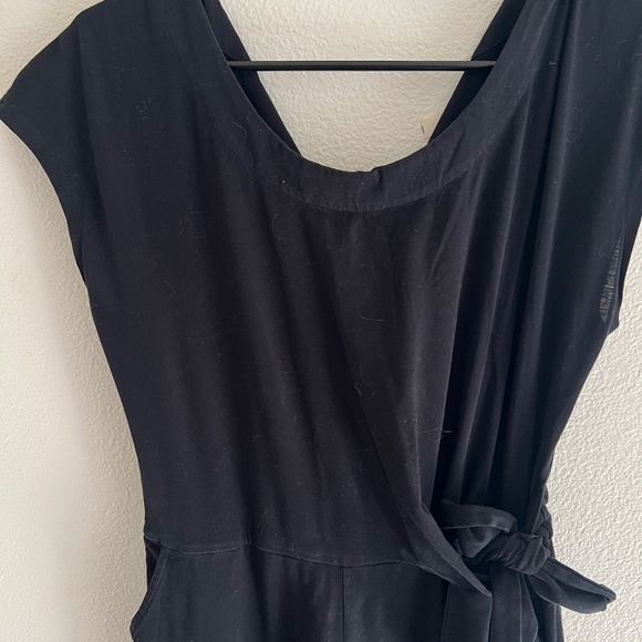 PACT BLACK JUMPSUIT ORGANIC COTTON - Picture 2 of 4